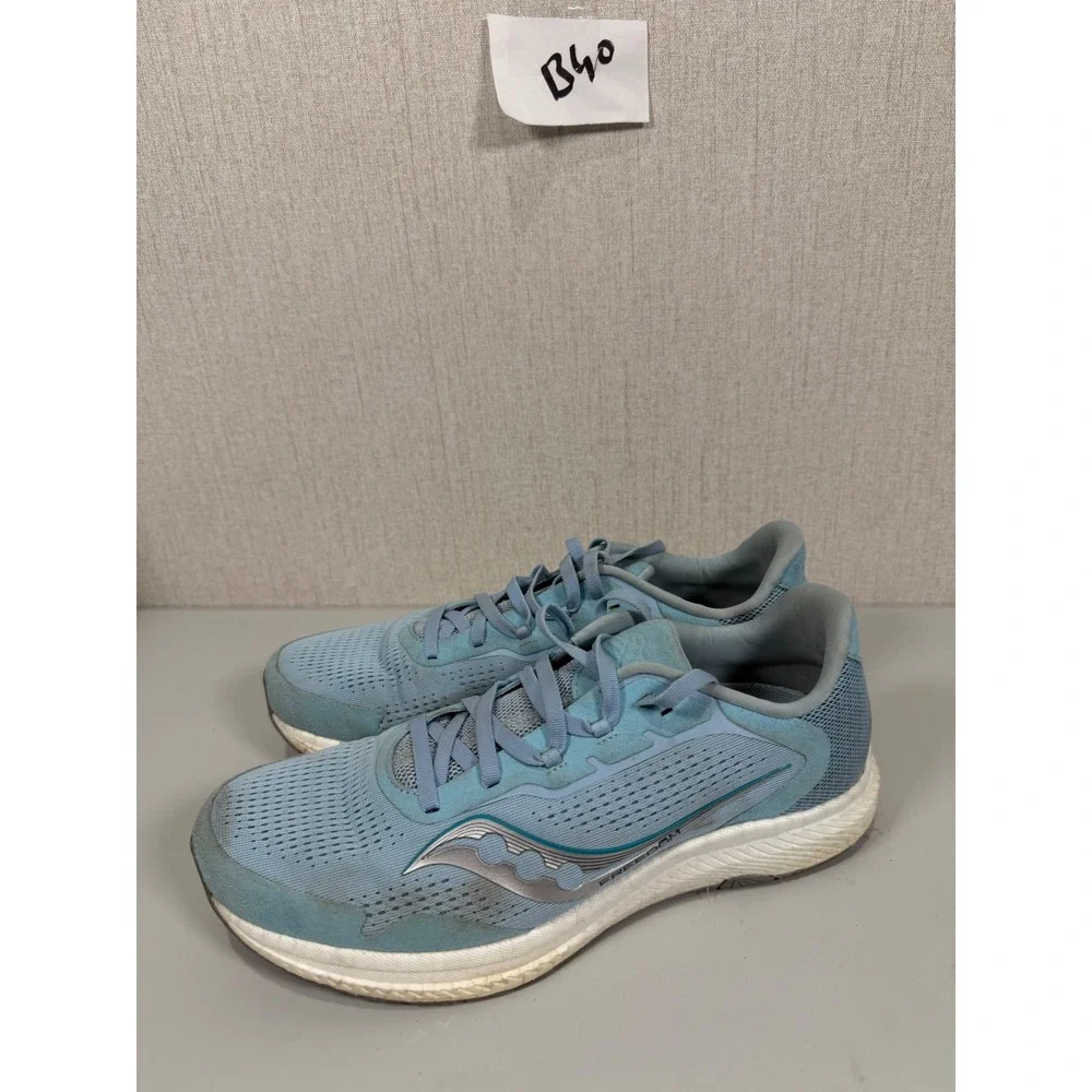 Saucony Freedom 4 Shoes Womens 10‎ Blue White Road Track Race Running Trainer